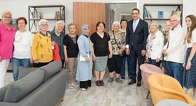 Balçova'da başkandan Gençlik Merkezi'ne ziyaret