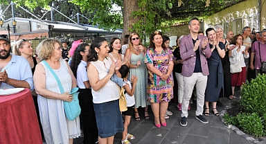 Bornova’da kursiyerlere özel sergi