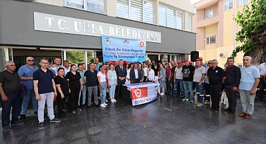 Urla'da toplu sözleşme sevinci