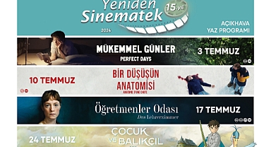 Açık havada sinema keyfi başlıyor