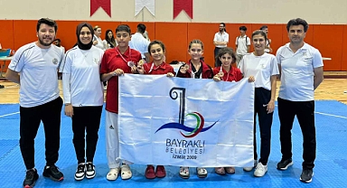 Bayraklı Belediyesi Tekvando'da İzmir Şampiyonu Oldu