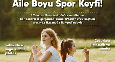 Buca’da aile boyu spor keyfi başlıyor