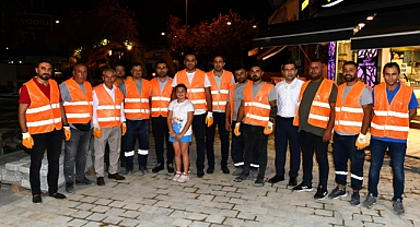 Çiğli'de Başkan Yıldız’dan Gece Mesaisi