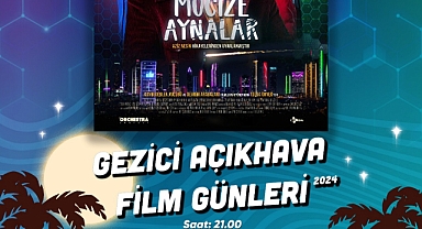 Açık havada film keyfi başlıyor