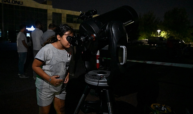 Bornova'da bilim ve gökyüzü buluşması