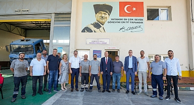 Gaziemir Belediyesi araçlarını atölyelerinde tamir ederek tasarruf sağlıyor