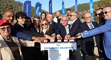 Güzelbahçe'de Can Dostlar Yeni Yaşam Merkezinin Temeli Atıldı