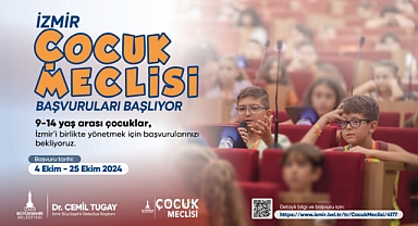 İzmir Çocuk Meclisi başvuruları başlıyor
