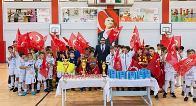 Balçova'da Çocuklar futsalı çok sevdi
