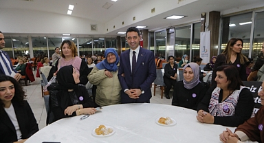Bayraklı’dan kadına karşı şiddete güçlü mesaj