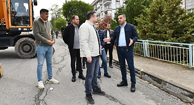 Çiğli’de Heyelan Bölgesine Hızlı Müdahale