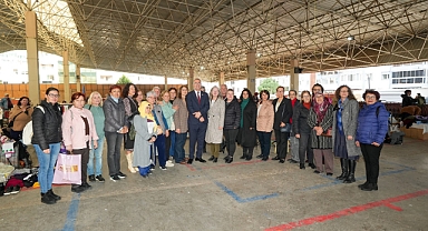 Gaziemir Belediyesi’nden kadınlara destek: El Emeği ve Satış Pazarı açıldı