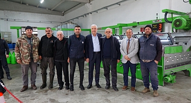 Kemalpaşa Belediyesi Zeytinyağı Fabrikası üretime başladı