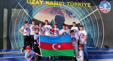 Uzay Kampı Türkiye Azerbaycanlı çocukları ağırladı