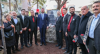 Buca’da asimilasyon şehitlerinin anısına Rodop Çocuk Parkı ve Anıtı açıldı