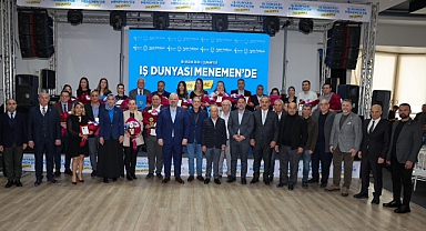 Menemen'de İş Dünyasının Buluşmasına ilgi büyük oldu