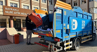 Bayraklı’dan geri dönüşüme 1 yılda 650 ton atık