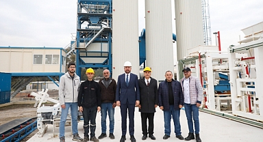 Buca kendi asfaltını üretecek