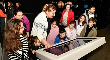 Çiğli Belediyesi Astronomi, Havacılık ve Uzay Kampüsü’ne Öğrencilerden Yoğun İlgi