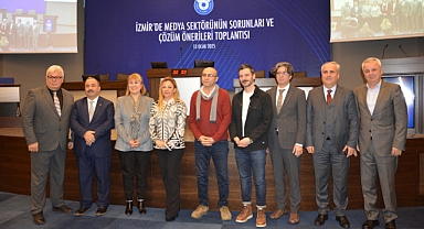 İZTO'da “İzmir’de Medya Sektörünün Sorunları ve Çözüm Önerileri Toplantısı Yapıldı