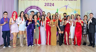 Türk Sporcular 9. Dünya Yoga Şampiyonası'nda Tarih Yazdı