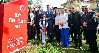 Bornova'da Bir Kahramanın adı yaşayacak