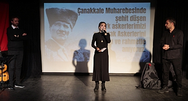 Konak’ta Çanakkale şehitlerine anlamlı anma