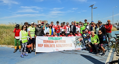 Çiğli’de pedallar doğa için döndü