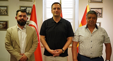 Bornova Belediyesi Makedon heyeti ağırladı
