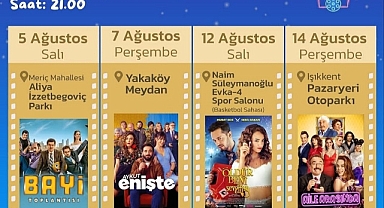 Bornova’da Yaz Akşamlarına Sinema Büyüsü