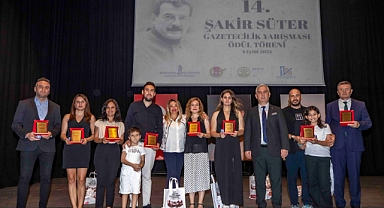 Bergama'da 14. Şakir Süter Gazetecilik Yarışması’nda ödüller sahiplerini buldu