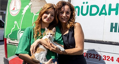 Karşıyakalı “Şanslı” yeni yuvasında