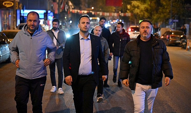 Bornova’da gece mesaisi