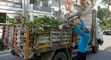 Gaziemir Belediyesi bahçe atıklarını randevulu sistemle topluyor