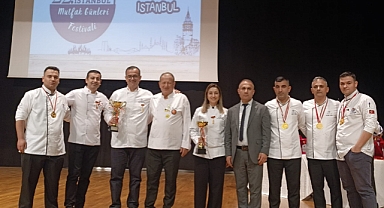ESBAŞ Aşçıları Uluslararası Yarışmadan Altın Ünvanlarla Döndü