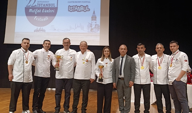 ESBAŞ Aşçıları Uluslararası Yarışmadan Altın Ünvanlarla Döndü