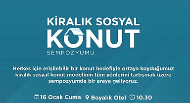 Çeşme'de Barınma krizine karşı yeni bir yol: Kiralık Sosyal Konut Sempozyumu