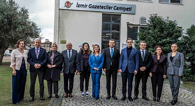 CHP'den İzmir Gazeteciler Cemiyeti'ni ziyaret
