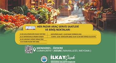 Menderes Belediyesi’nden Özdere Köy Pazarı Müjdesi