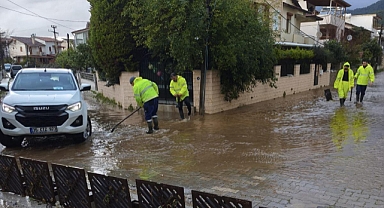  Yağış alarmı sürüyor İzmir’de ekipler 24 saat görevde