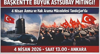 Emekli Astsubayların Talepleri Meydandan Yükselecek
