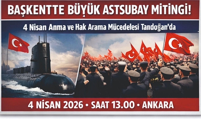 Emekli Astsubayların Talepleri Meydandan Yükselecek