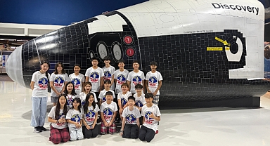 Uzay Kampı için Vietnam’ın Başkenti Hanoi’den geldiler