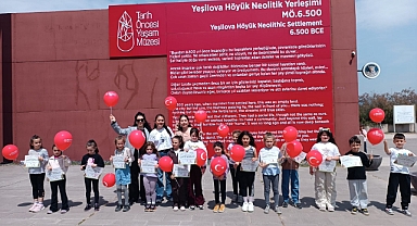 Bornova’da Minikler Taş Devri’ne yolculuk yaptı