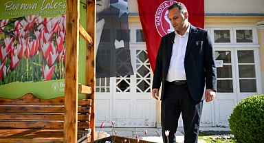 Bornova Lalesi ilçeye umut ve renk getirdi