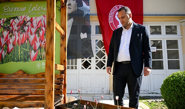 Bornova Lalesi ilçeye umut ve renk getirdi