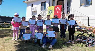 Bucalı Minik öğrenciler Tarım Okulu’nda doğayla buluştu