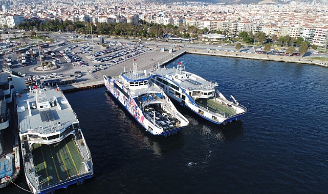 İZDENİZ'in ek seferleriyle 20 bin araç trafiğe çıkmadı